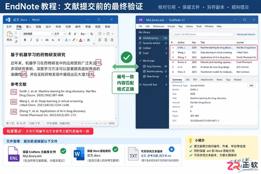 endnote怎么引用中文参考文献格式设置教程