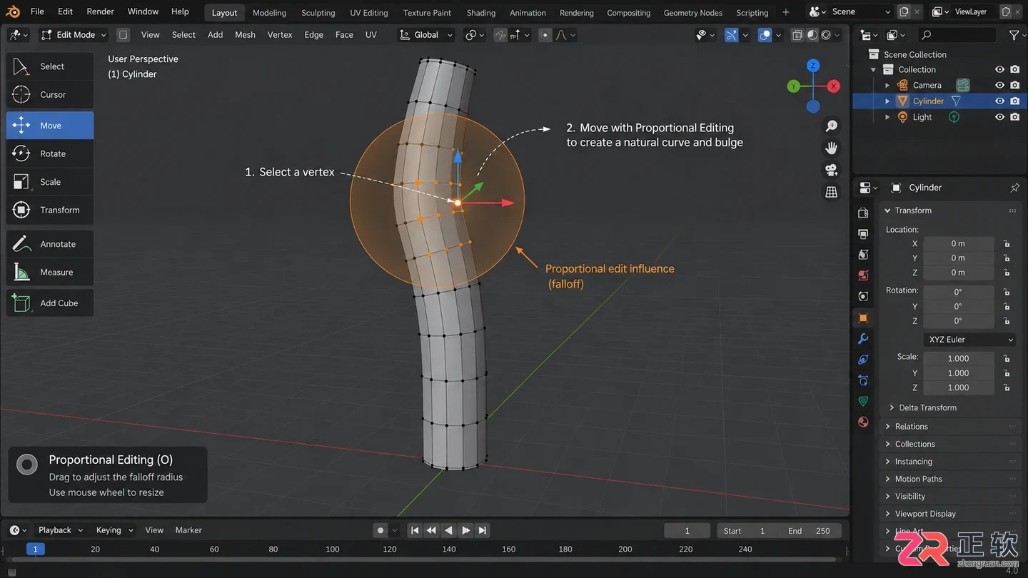 blender蘑菇建模教程简单易学的图文步骤指南