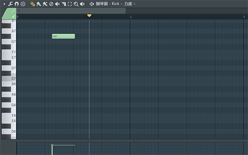 FL Studio钢琴卷轴之画笔工具介绍