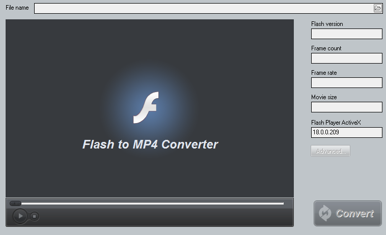 ThunderSoft Flash to MP4 Converter将SWF转换成MP4的操作方法