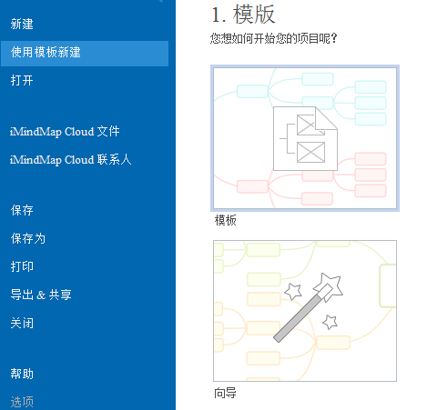 iMindMap模板