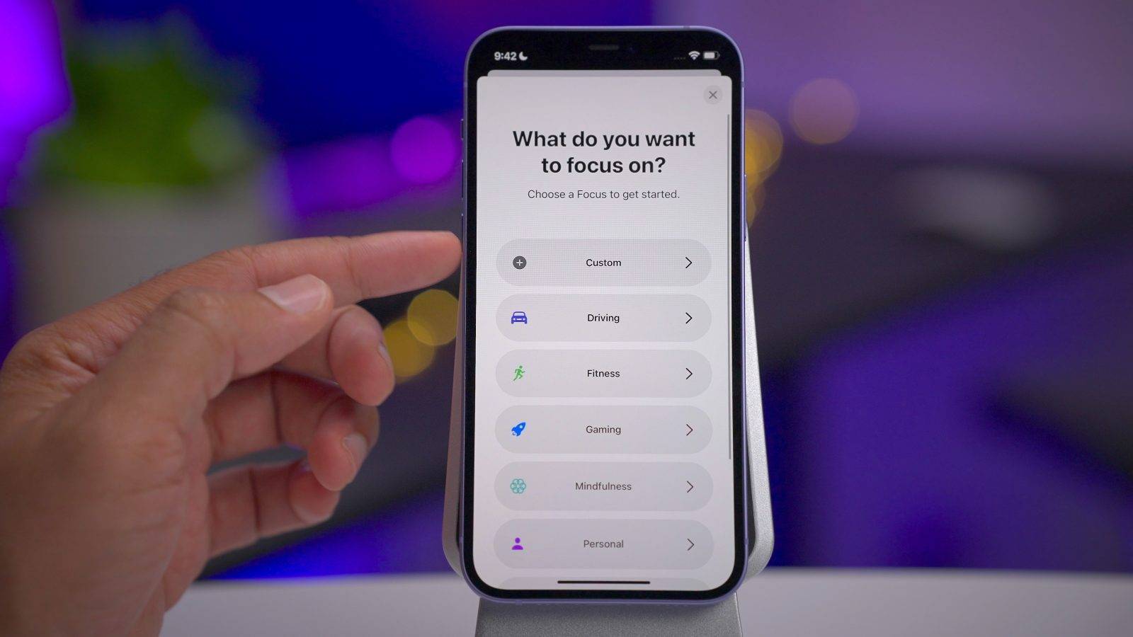 iOS 16 通知更新将提供更多控制:扩展焦点模式配置