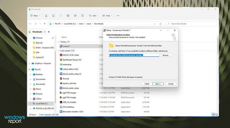 如何在 Windows 上创建自定义的屏幕保护程序文件(.scr)？