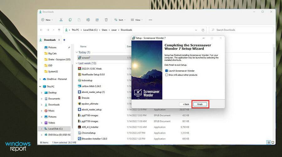 如何在 Windows 上创建自定义的屏幕保护程序文件(.scr)？