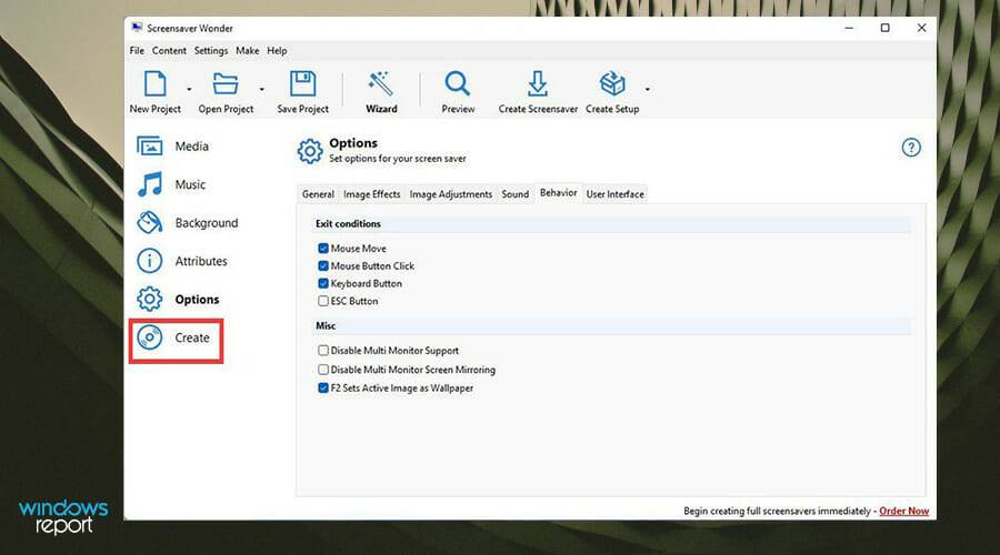 如何在 Windows 上创建自定义的屏幕保护程序文件(.scr)？