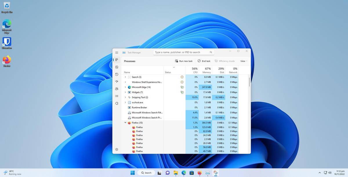 如何在Windows 11 Beta Build 22623.891中启用任务管理器中的搜索栏？