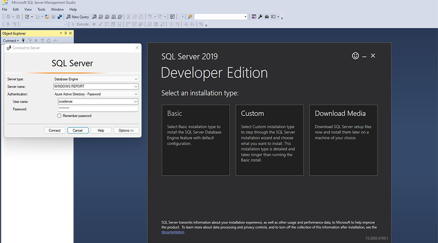 在 Windows 11 上下载和安装 Microsoft SQL Server 2019 的步骤
