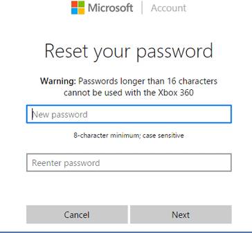 如何重置忘记的Microsoft账户密码