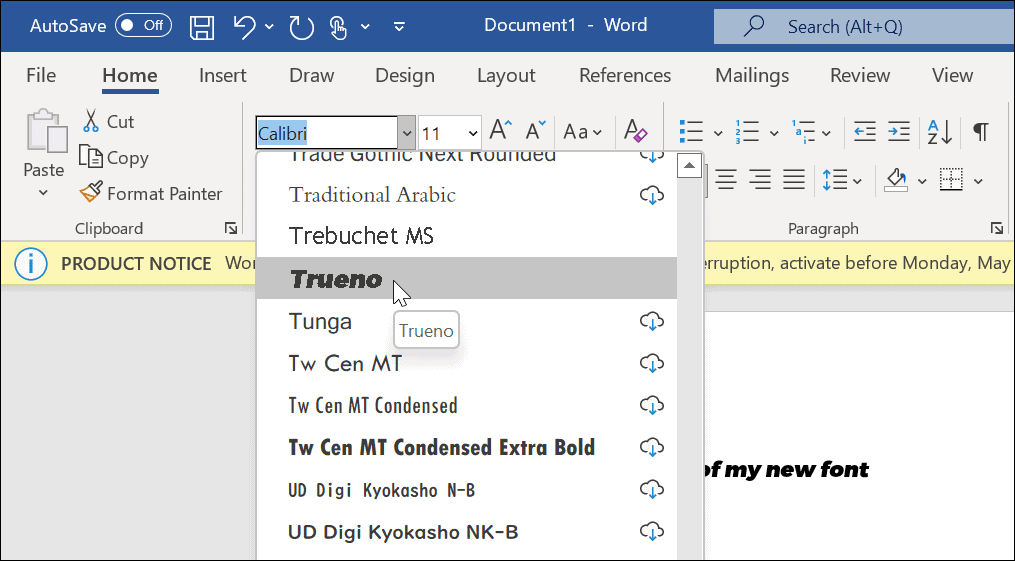 如何在 Windows 11 上安装或卸载字体