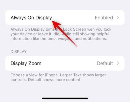 如何调整 iPhone 14 Pro 常亮显示的亮度?