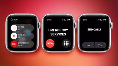 Apple Watch 最终获得 SOS 和紧急联系人的卫星连接功能