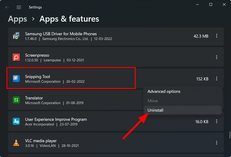 Windows 11 中缺少截图工具?这是做什么