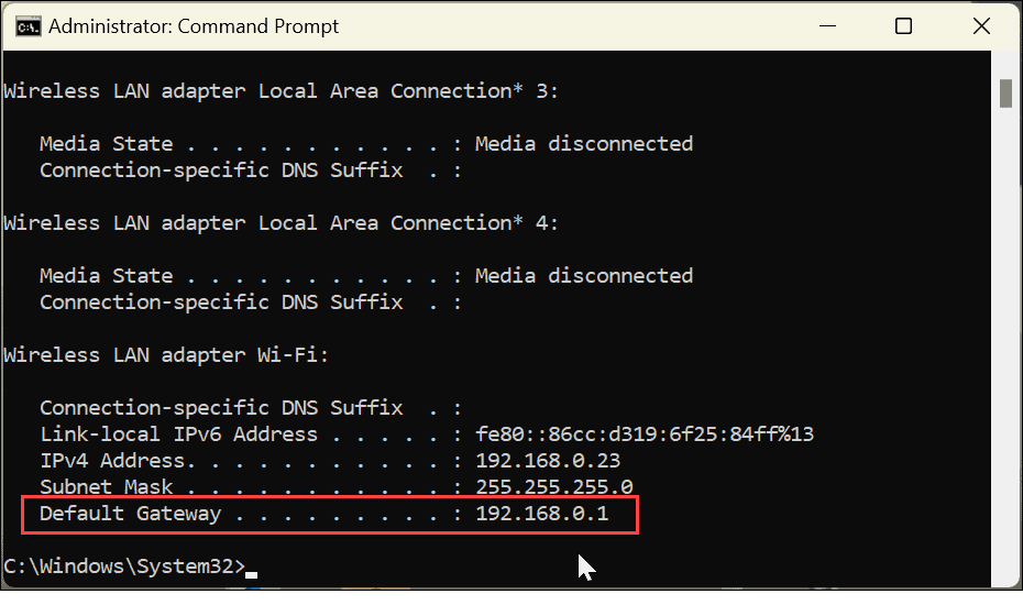 如何在 Windows 11 上找到您的路由器 IP 地址？