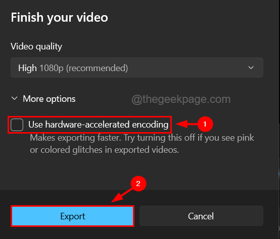 如何解决 Microsoft 视频编辑器导出失败问题？