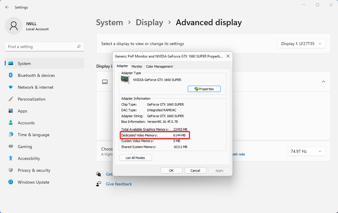 如何在 Windows 11 中增加 VRAM