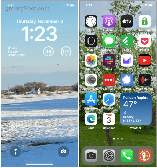 如何在 iPhone 上更改主屏幕和锁定屏幕的壁纸