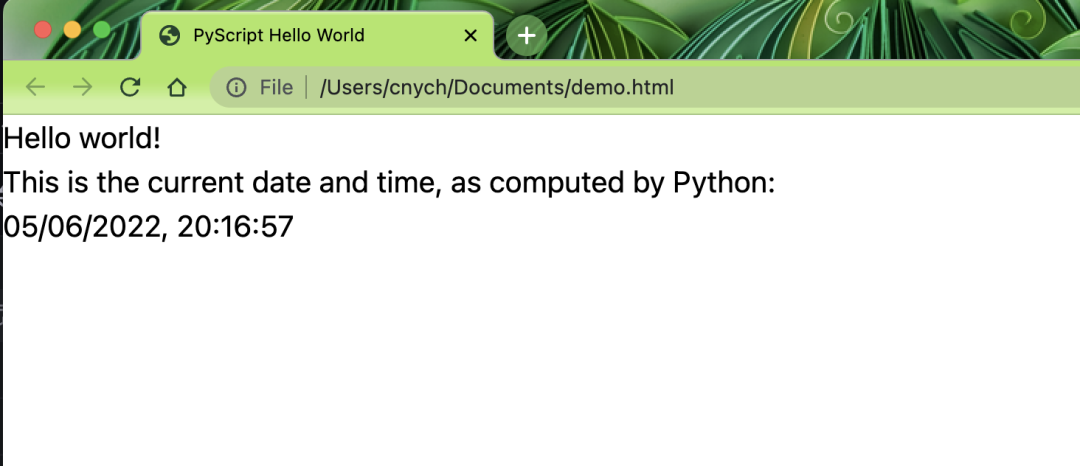 如何在 HTML 中嵌入 Python 代码？