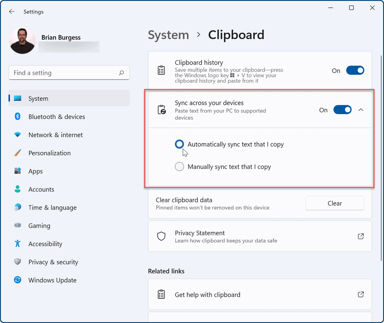 如何使用Windows 11的剪贴板历史记录功能