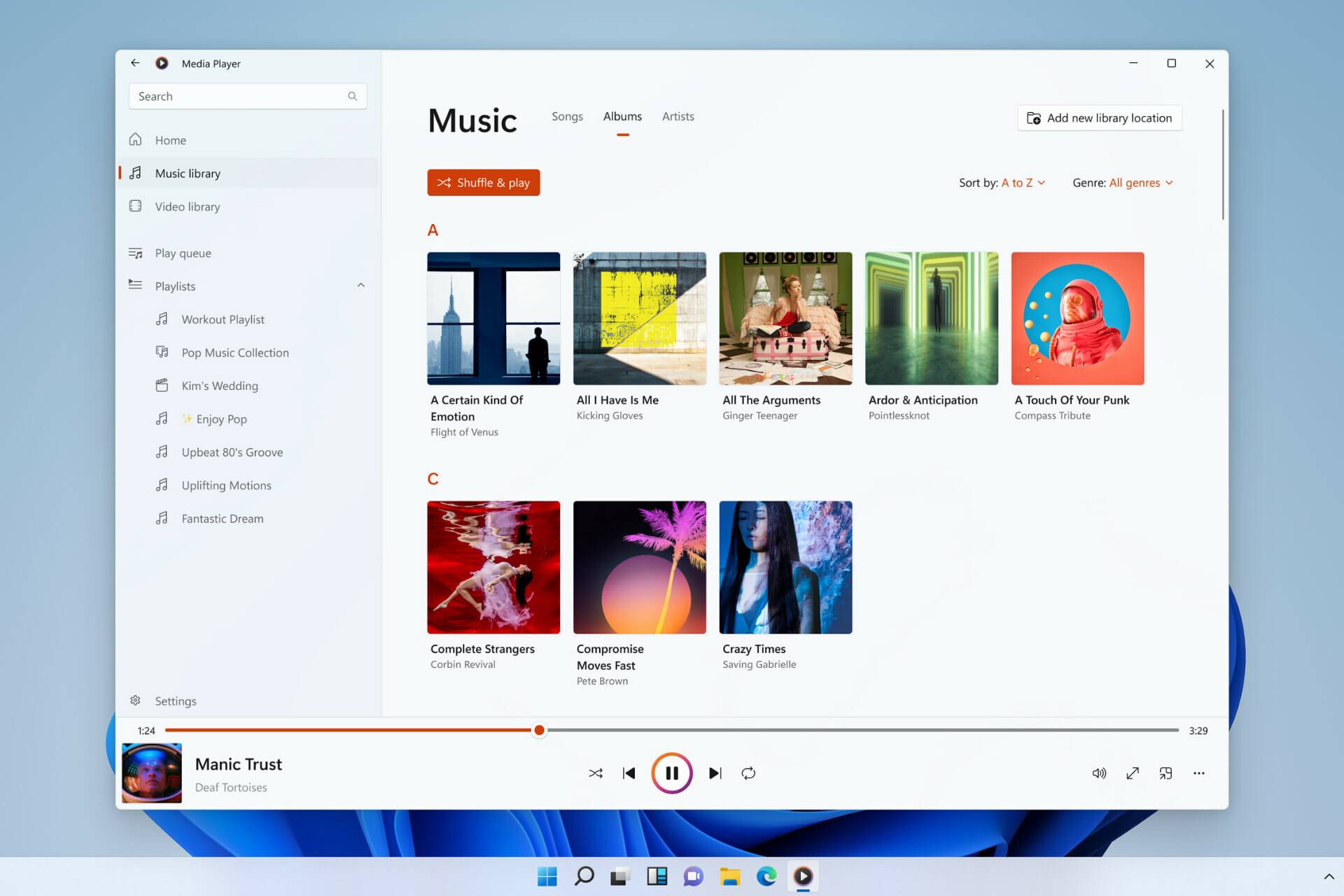 Windows 11 媒体播放器开始接管 Groove 音乐播放器的职责