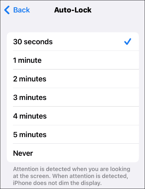 如何调整 iPhone 屏幕超时设置?