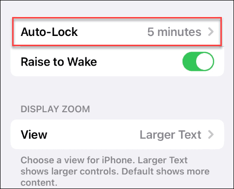 如何调整 iPhone 屏幕超时设置?