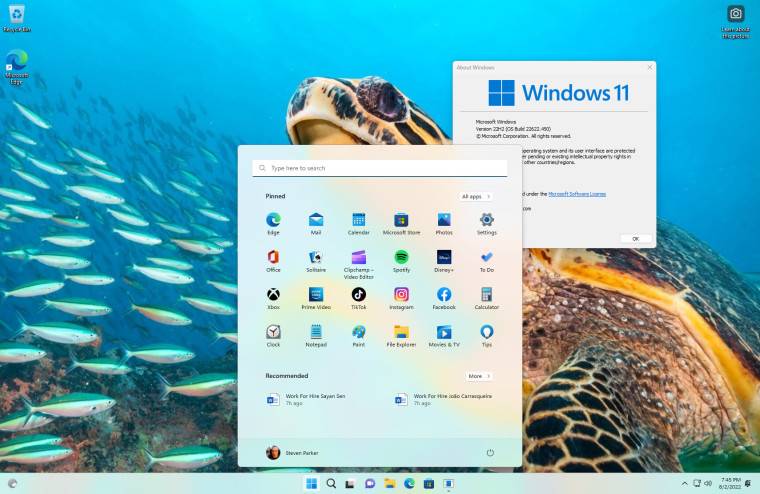 Windows 11 Build 22622.450 (KB5015890) 带来改进的 Defender，修复高 CPU 使用率问题