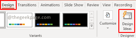如何关闭 Powerpoint 设计理念窗格?