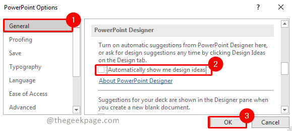 如何关闭 Powerpoint 设计理念窗格?