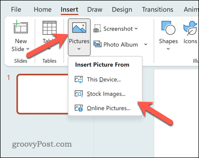 如何在 PowerPoint 中将图像插入形状