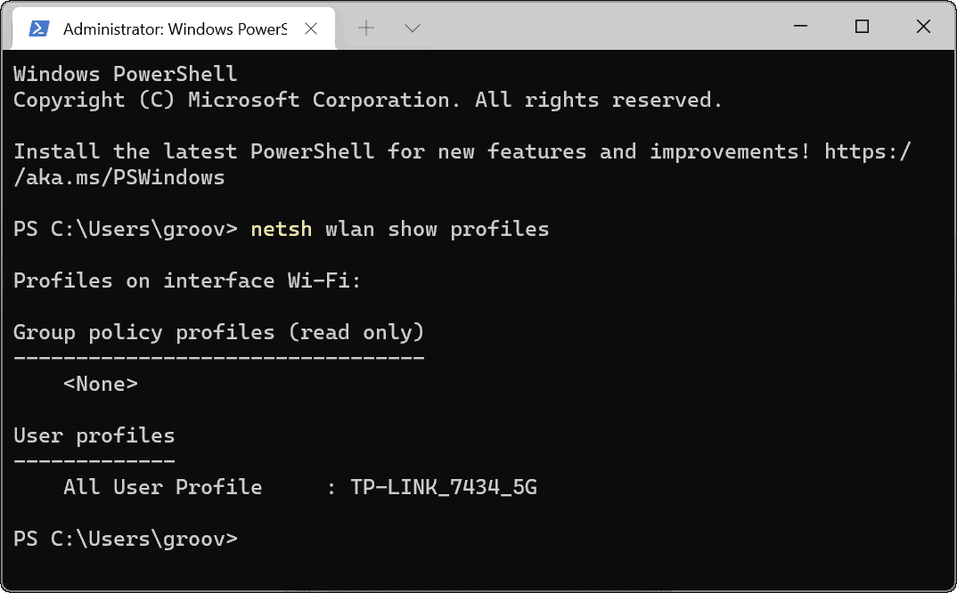 如何在 Windows 11 中查找 Wi-Fi 密码