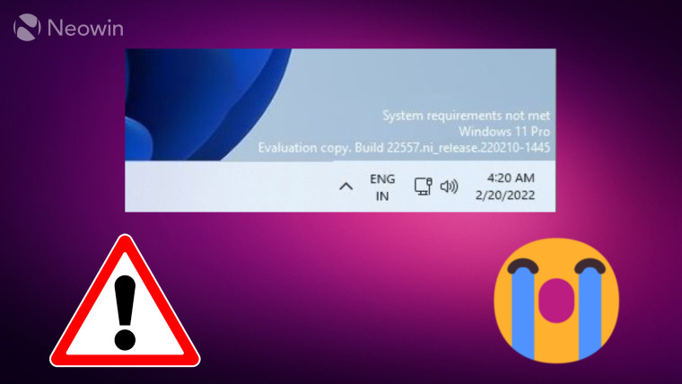 Windows 11 Build 22000.588（KB5011563）引入“不满足系统要求”问题进入Beta通道