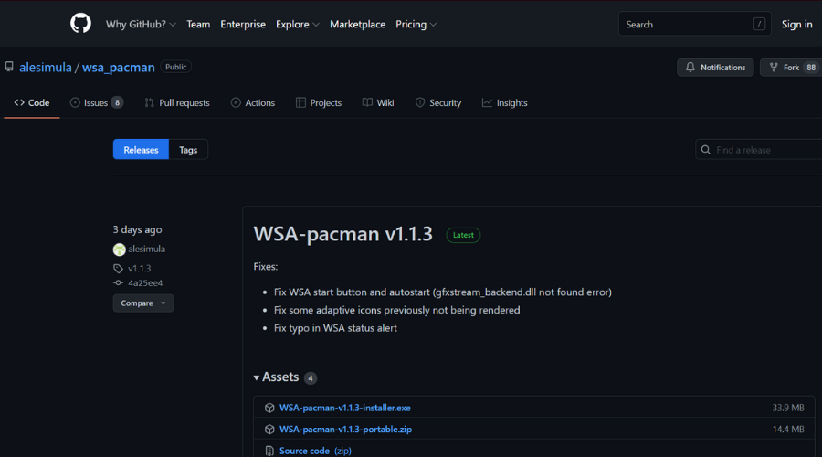 如何在Windows 11中使用WSA PacMan旁加载Android应用程？