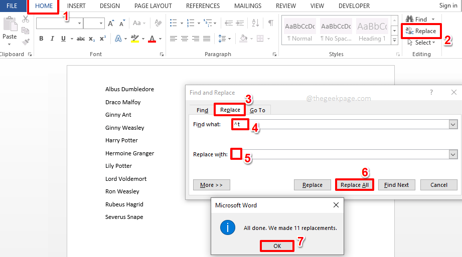 如何根据 MS Word 中的名字和姓氏按字母顺序对名称列表进行排序