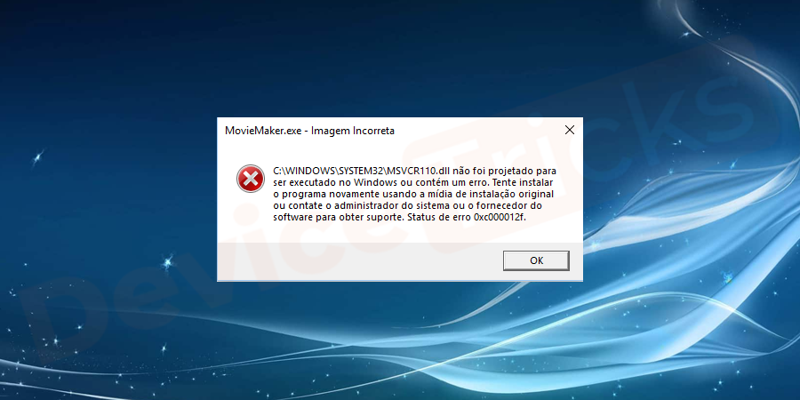 如何修复 Windows 10 中的 0xc000012F(坏图像)错误?