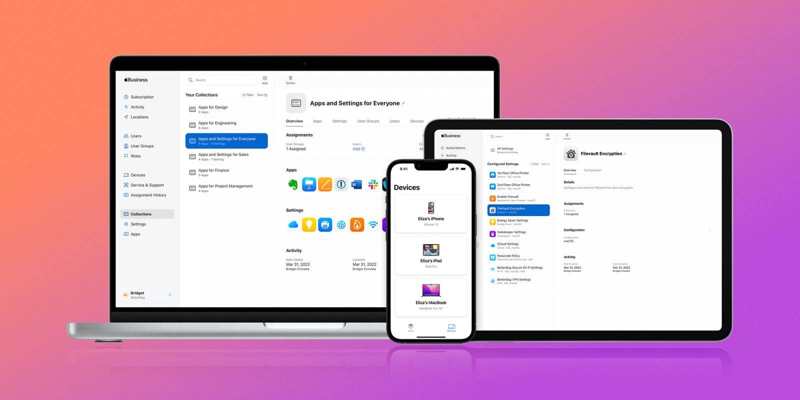 Apple 详细介绍了 Google Workspace 将如何与 Apple 商务管理集成