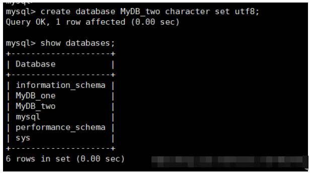 如何在MySQL中创建数据库和数据表