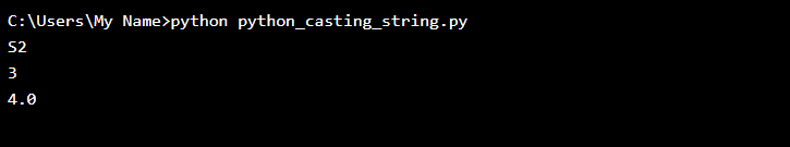 Python中的类型转换（Casting）如何使用？