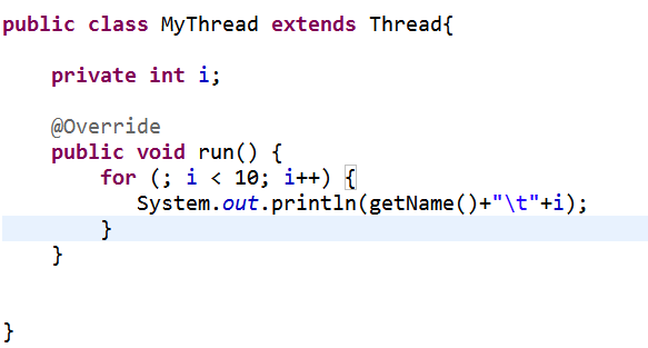 Java中的线程Thread特点及使用方法