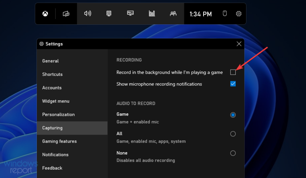 如何在 Windows 11 中禁用 DVR 并关闭游戏栏