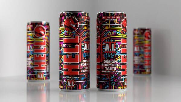 HELL ENERGY 开发出世界上第一款完全由人工智能支持的能量饮料