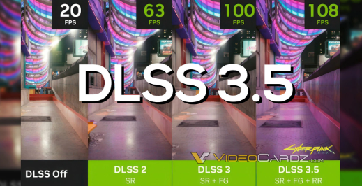 DLSS 3.5登场:首个DLSS 3.5游戏即将问世《赛博朋克2077:往日之影》