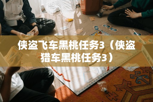 侠盗猎车黑桃任务3：飞车之战