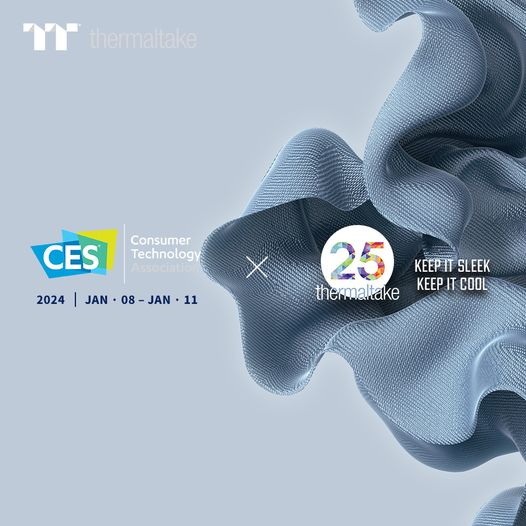 曜越 Thermaltake 宣布在 CES 2024 展会上推出全新产品线,包括机箱、电源、散热和内存