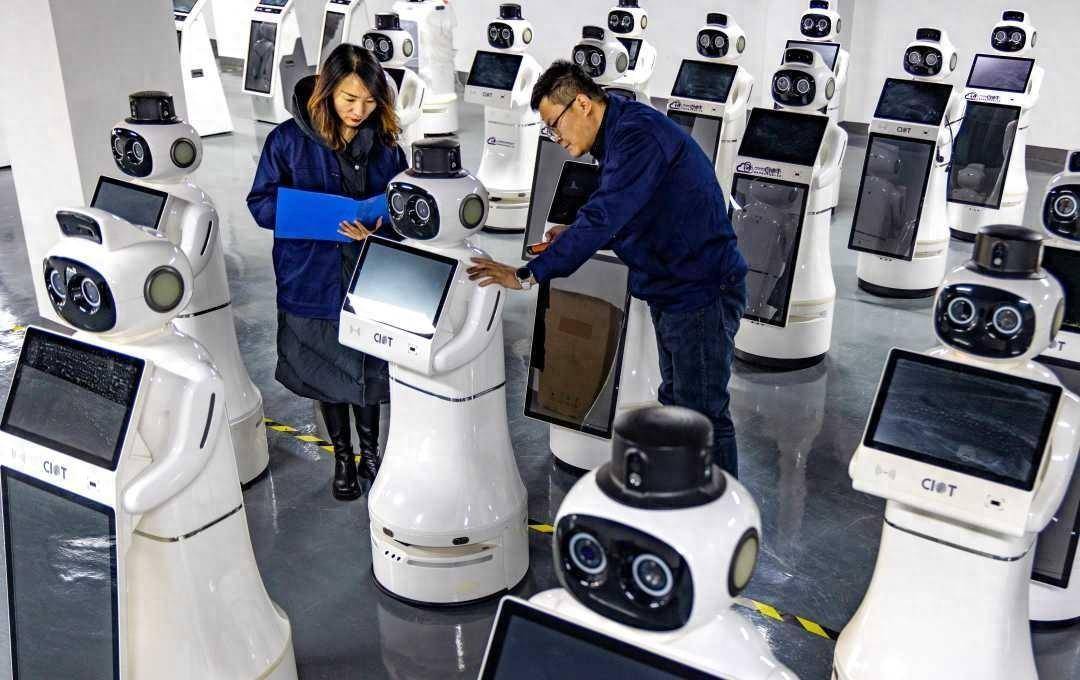 张掖赶制机器人：冲刺开门红之路