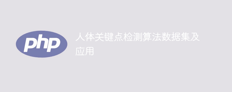 人体关键点检测算法数据集和应用的综述