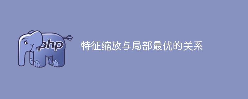 特征缩放在局部最优中的作用