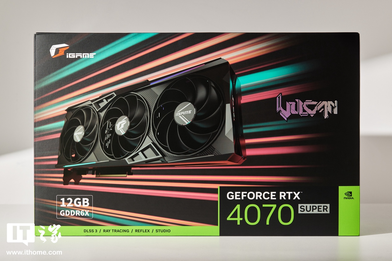 iGame GeForce RTX 4070 SUPER Vulcan OC 显卡：2K 光追游戏和生产力双重体验的首发评测