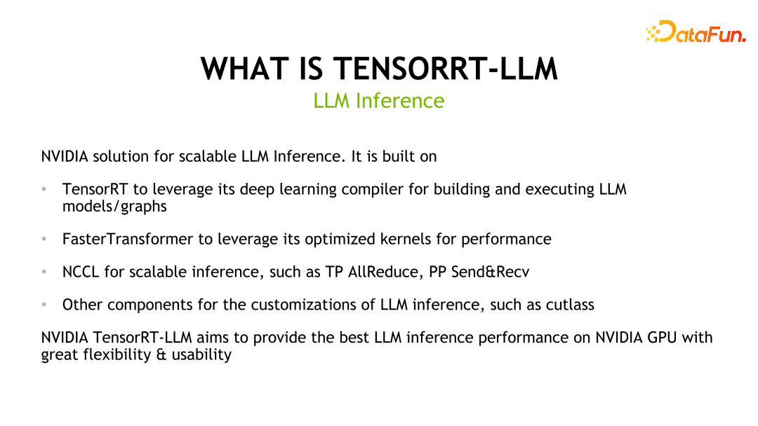 探究NVIDIA的大型推理框架:TensorRT-LLM解密