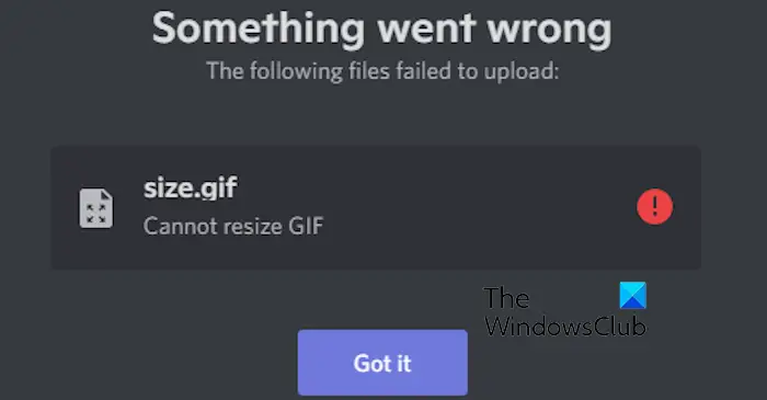 解决Discord中无法调整GIF的问题