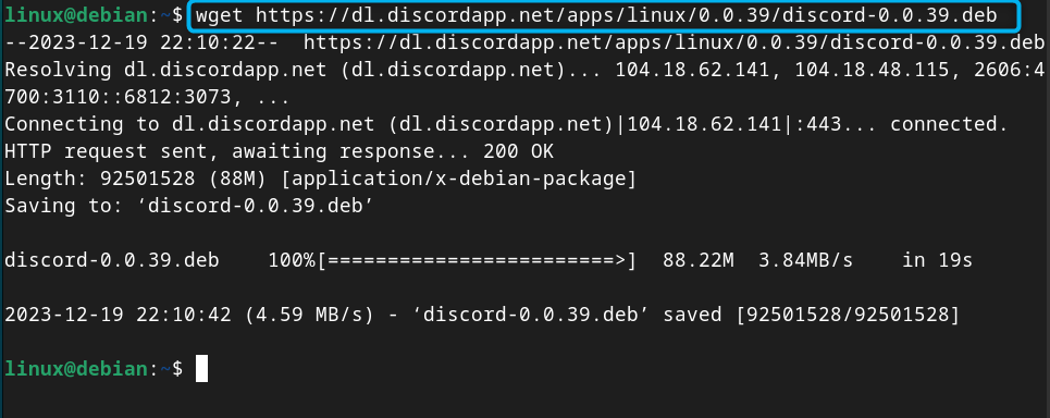 在Debian 12系统上安装Discord的方法